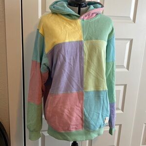 Original Classic Teddy Fresh Size L Patchwork Hoodie